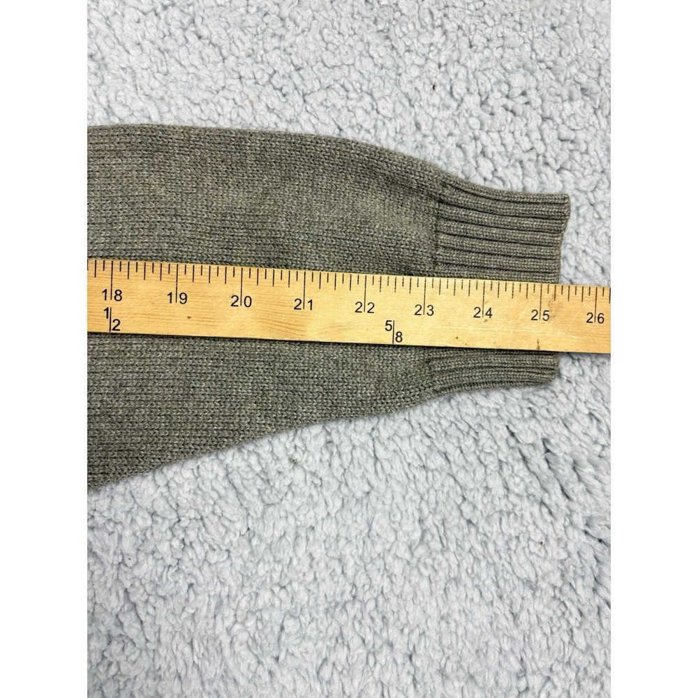 Polo Ralph Lauren Men's 1/4 Zip‎ Pullover Sweater Sage Green Sz XL - Picture 6 of 9